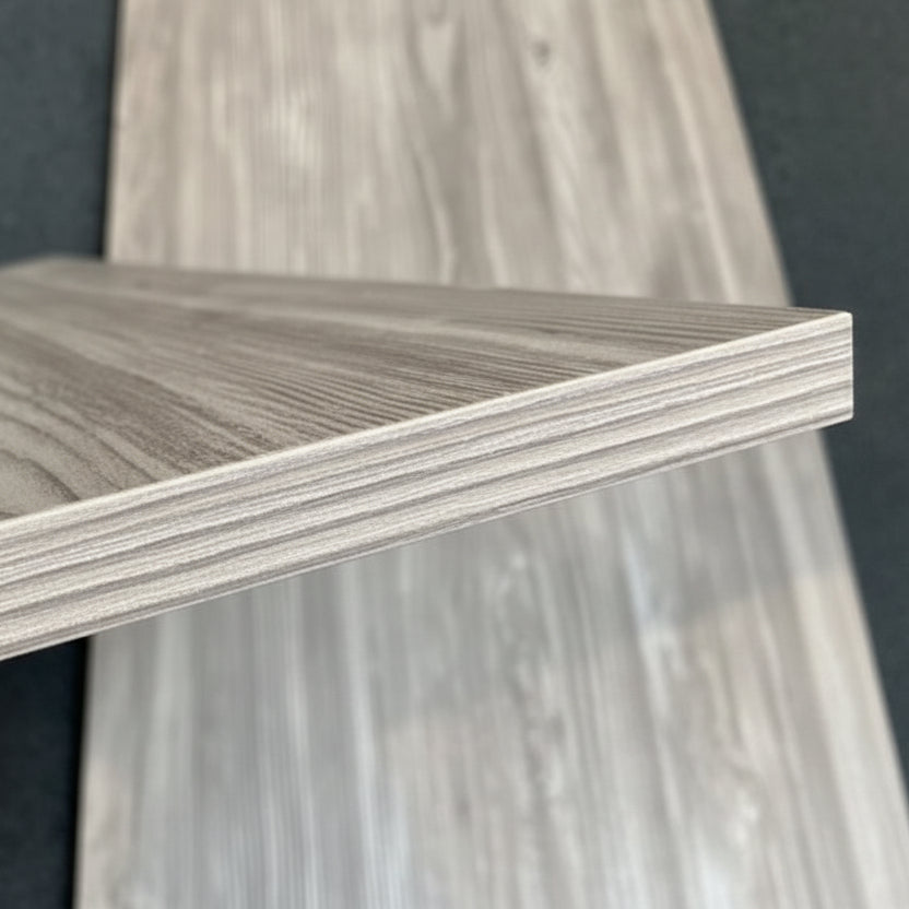 Hylla - melaminplatta (118 x 40 cm) Ek-look