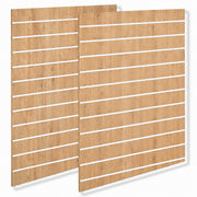 Rillad panel - standard (120 x 240 cm) - ek-look aluminiumlister i färgen vit