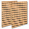 Rillepanel - standard (120 x 240 cm) - ek-look alulister i svart