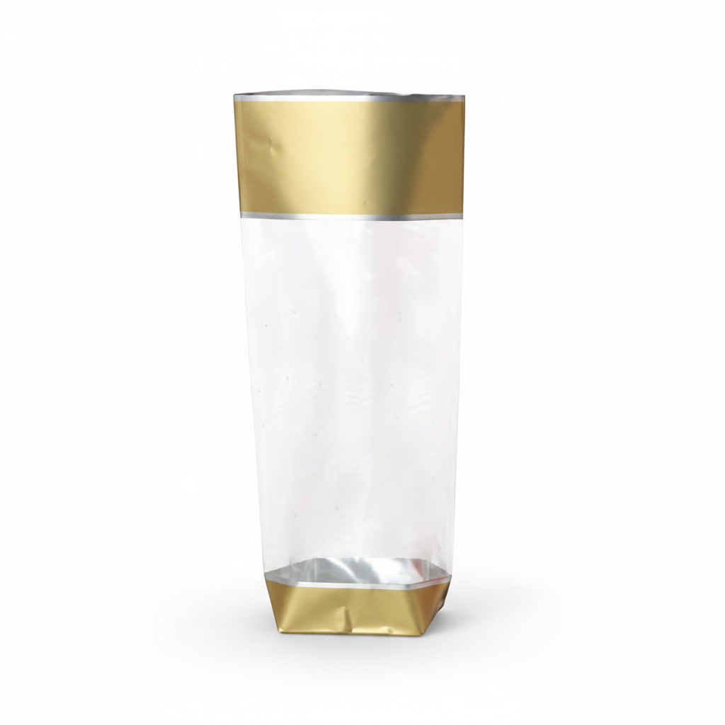 Cellofanpåse 10x20 cm, guld