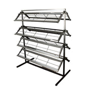 Skostativ - dobbeltsidet. Sort