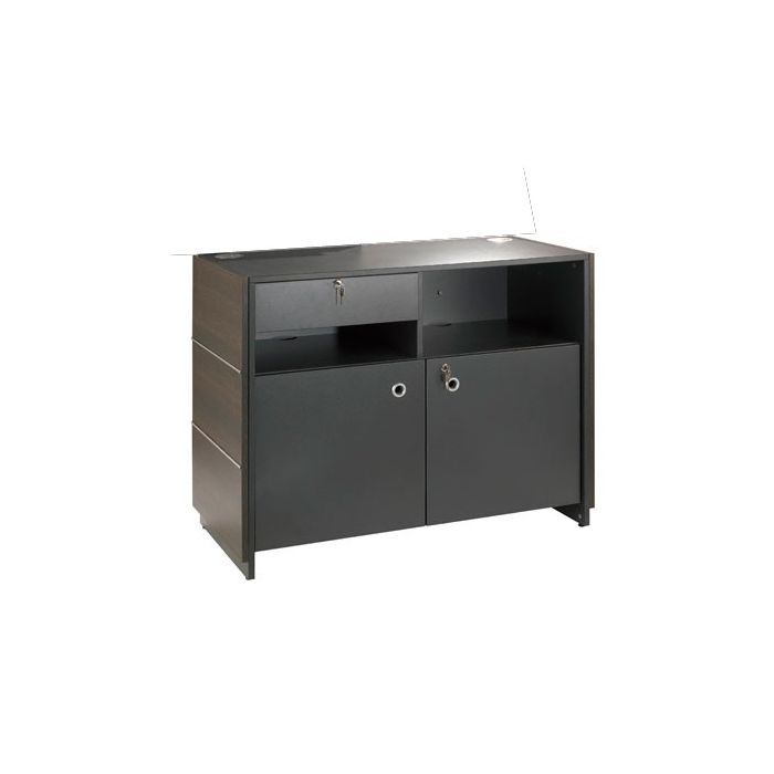 Boutique disk sæt med 1 disk mørkebrune plader