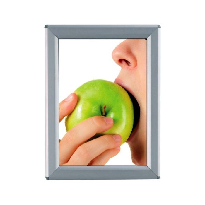 Snap-ram A5 aluminium 14 mm kant