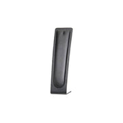 Halsband-display – kedjedisplay. B5 x D8 x H23 cm. Svart PU, 1 kedja