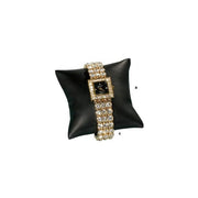 Smyckeskuddar. Set om 5 st. Svart. 7,5 x 7,5 cm