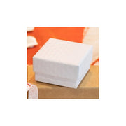 Smyckeskrin. Vitt. 5 x 5 x H 3 cm. - 20 st. Pris visas per st.