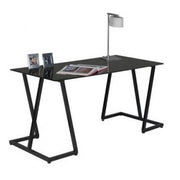 Bordstativ/understell i svart. Set om 2 stk. 63 x 32 H 70 cm.