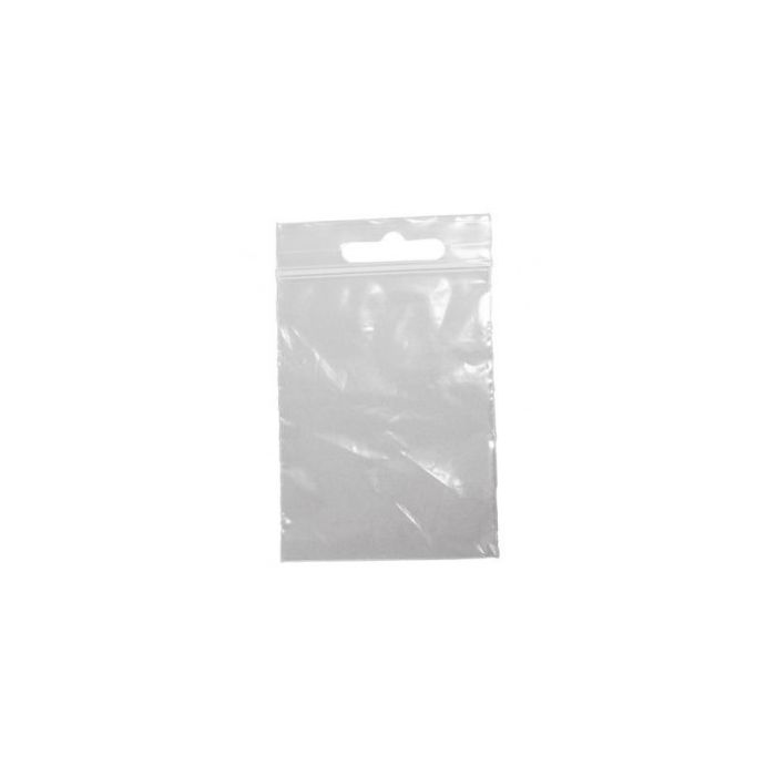 Plastpåse med dragkedja 15 x H 22 cm. 100 st.