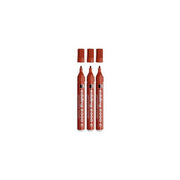 Tuschset - Whiteboard Marker - 1,5-3 mm - Röd - 3 st.