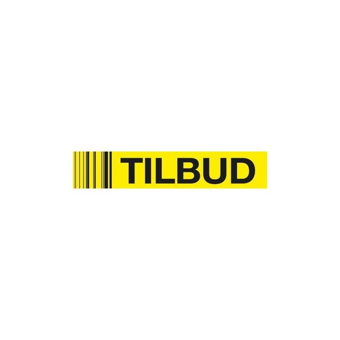 Tilbudsskilt till fönster i vakuumfolie 130x25