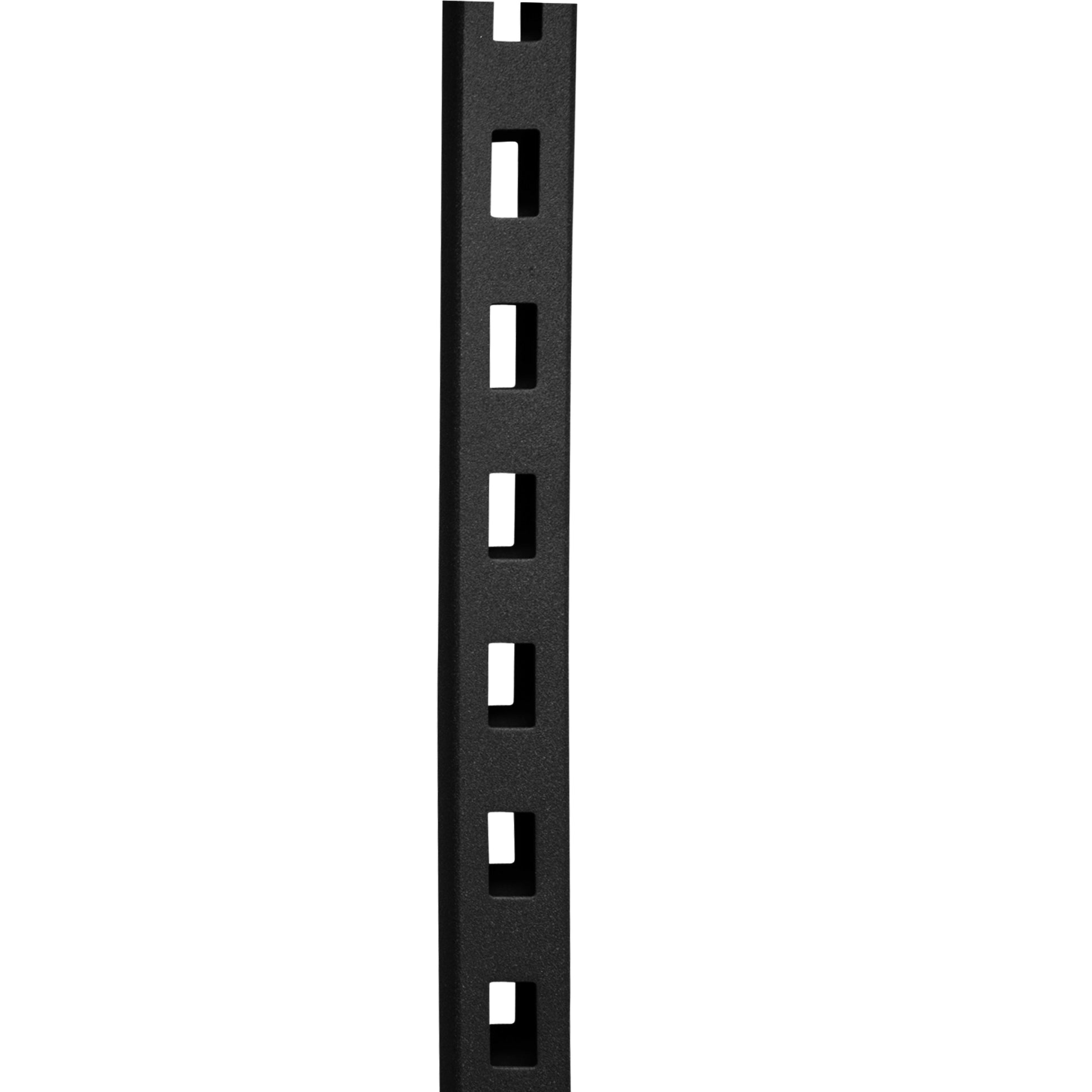 Sort Framework vægskinne 300 cm med bagplade