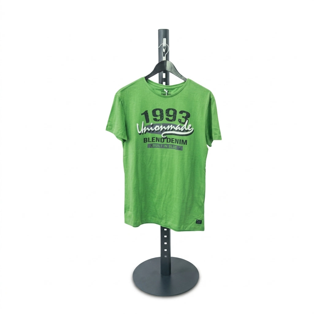 Fönster- / pelardisplay m/ fronthängning. 60 mm, H138 cm. Välj färg