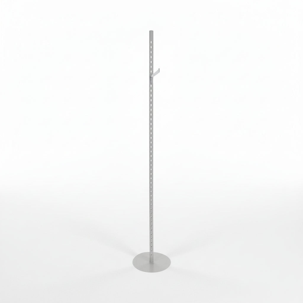 Fönster- / pelardisplay m/ fronthängning. 40 mm, H226 cm. Välj färg
