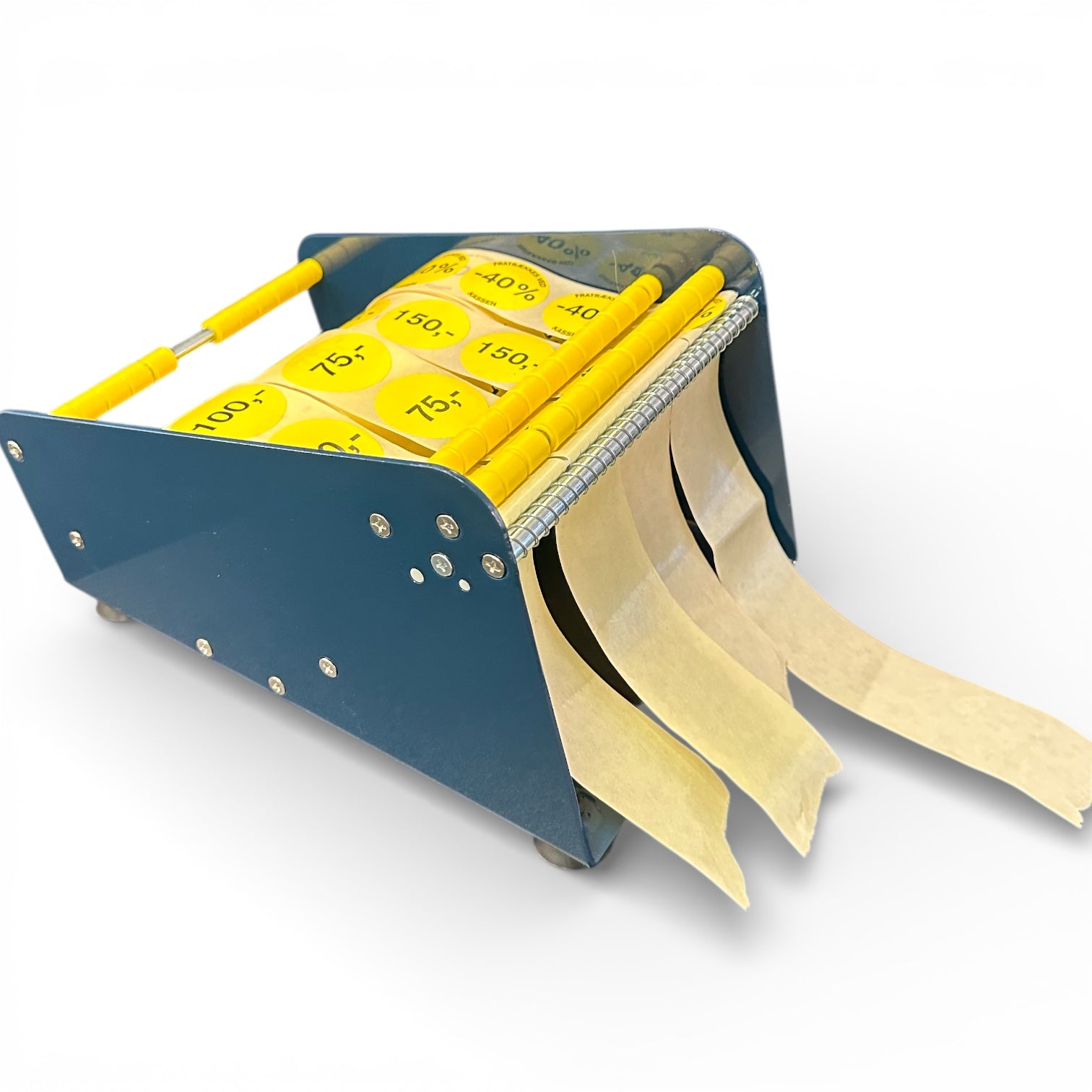 Etikettavrullare. Bredd för rullar 16,5 cm. Stor modell