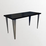 Maple försäljningsbord, bordsskiva, tjocklek 3,8 cm svart, 120 x 80 x H86 cm