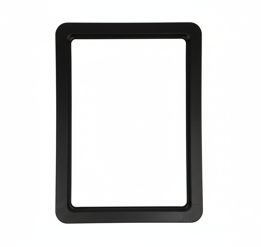 Plastramme, A6, sort