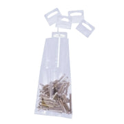 Hang-tags / Plastophäng med självhäftande