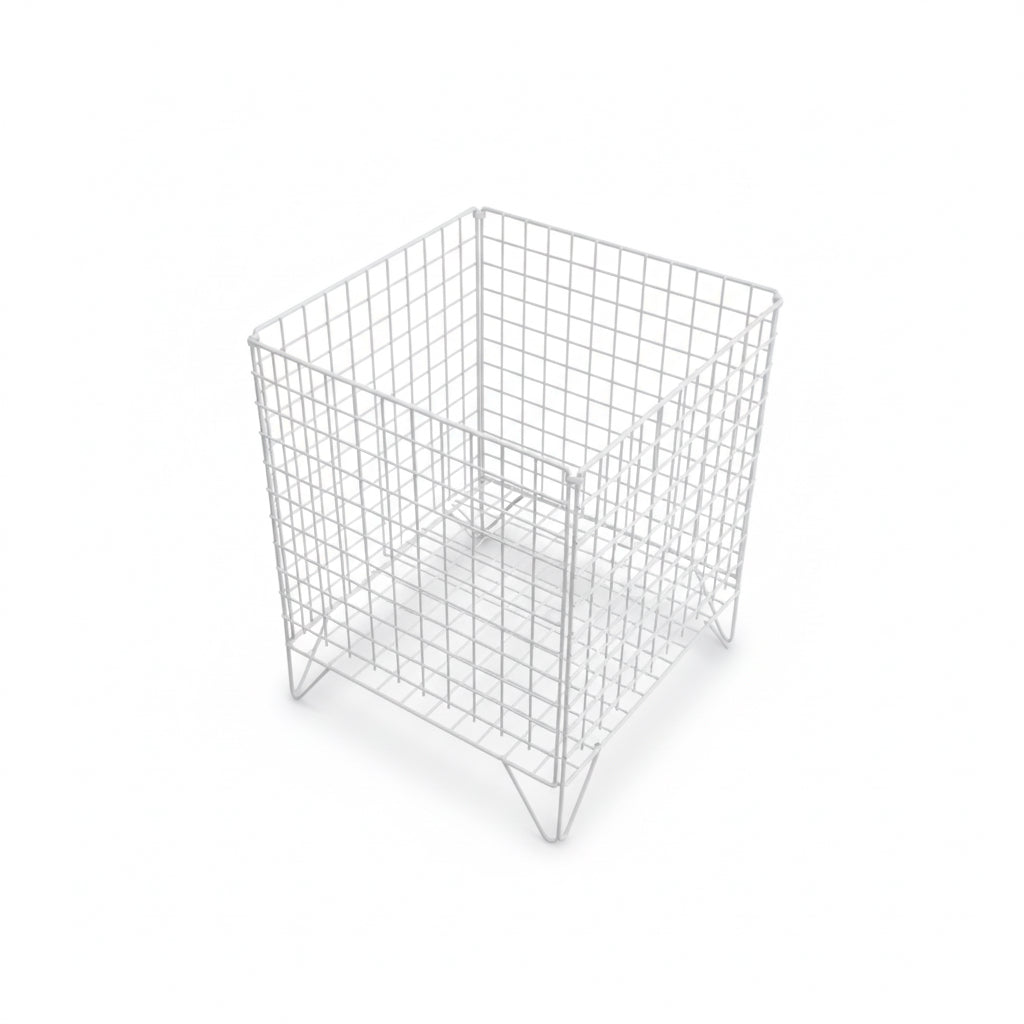 Varukorg - 62 x 62 cm, krom. Nancy light