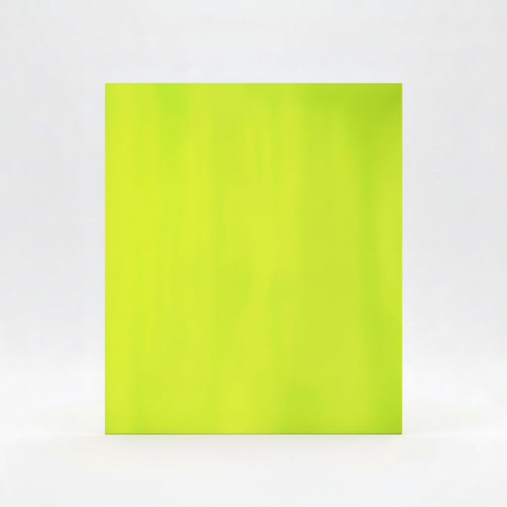 Skyltskarton, belagt på ena sidan, neongul, 260 g, 50 x 70 cm