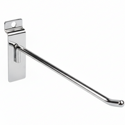 Varekrok, till panel, krom, 15 cm