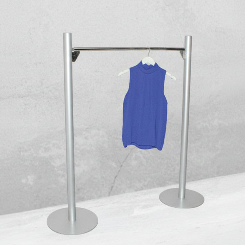 Pipe-line Bøjlestativ i alu. H138cm Vælg model.