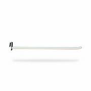 Varekrog, till 5 mm dekostang, vit, 30 cm. Ø 8 mm, till Superskinne. Extra kraftig