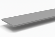 Melaminhylla, rak, mörkgrå, 18 mm. 100 x 39 cm.