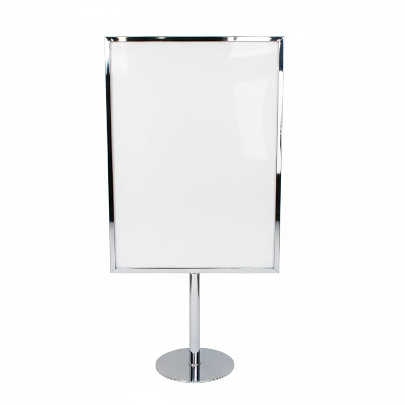 Menykorthållare, A3, krom