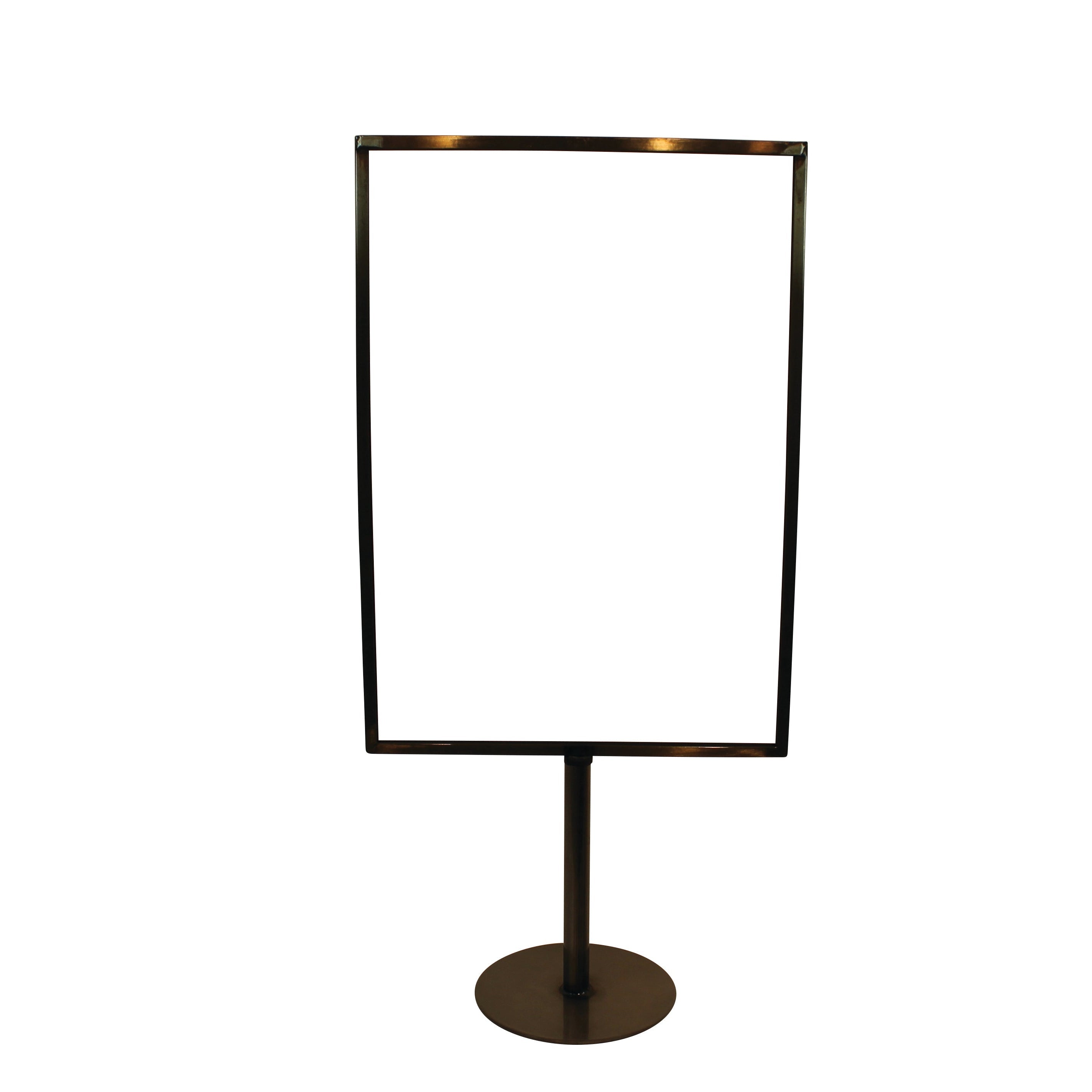 Menyhållare, A3, svart