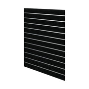 Rillepanel - 120 x 120 cm. - sort - 10 cm. Supersæt, let tekstur. Pris pr. stk.