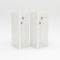 Vitt vinkel-display i metall – set om 2 st. Pris per st.