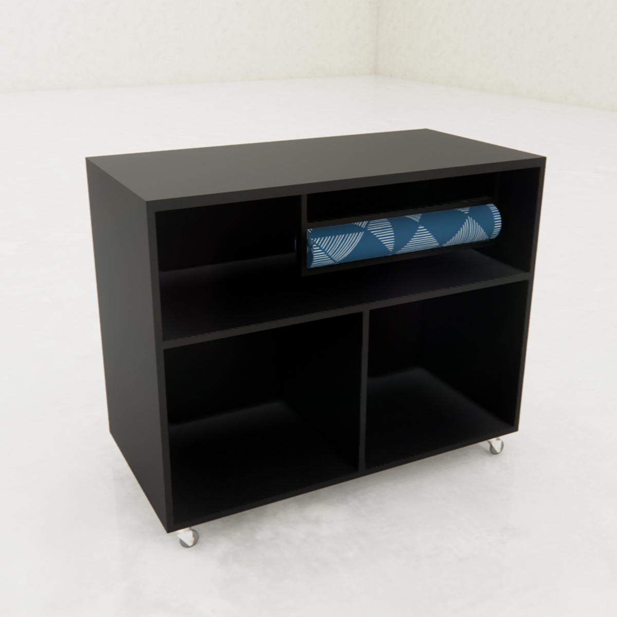 Packdisk - Frame-disk, svart. B110. Inkl. pappersrullar