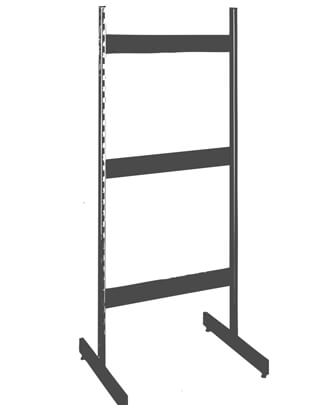 Framework, T-gondol, vit, D97 x H247,50 cm