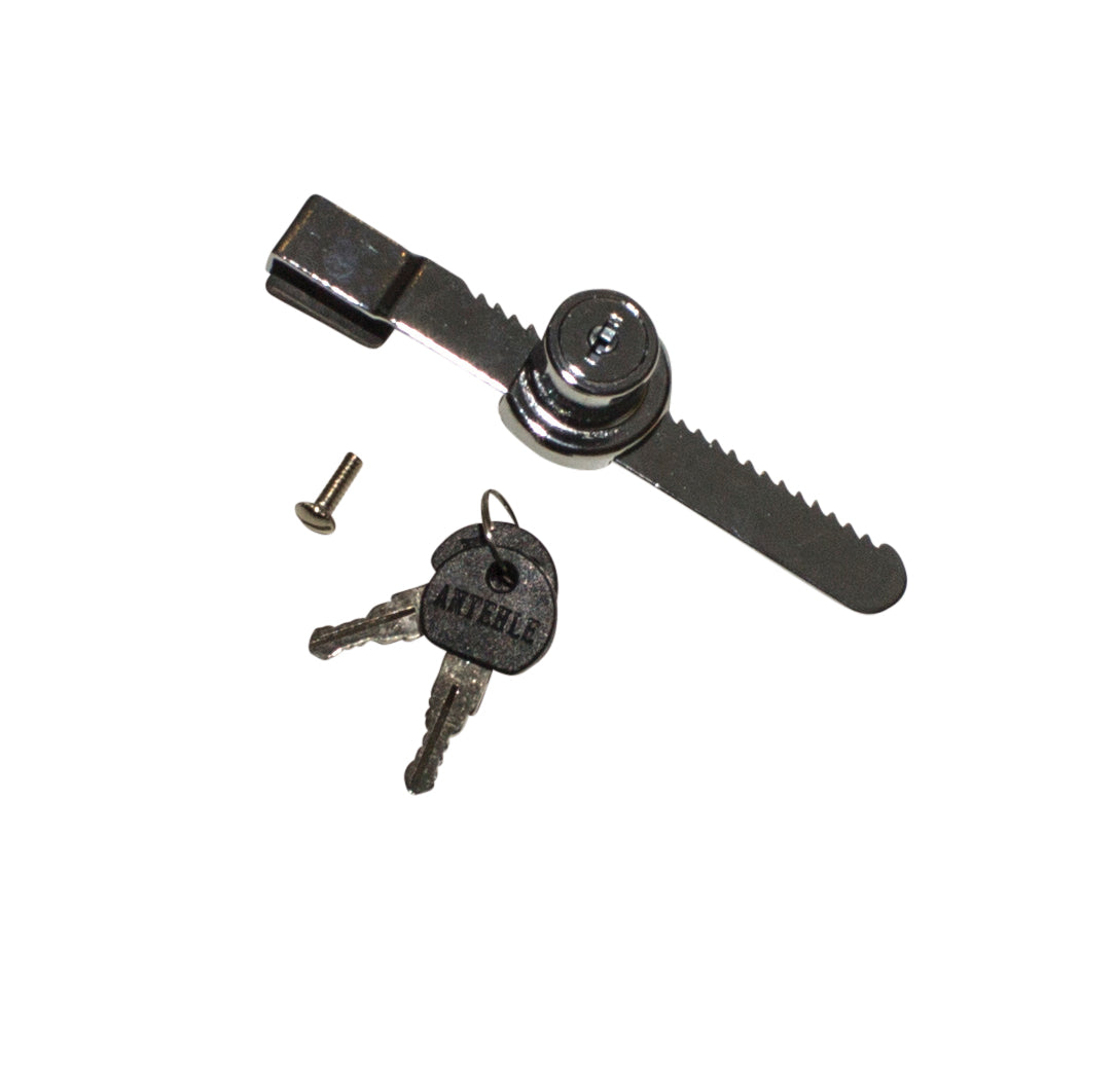 Takhänglås - vitriner med skjutdörrar